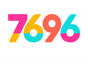7696